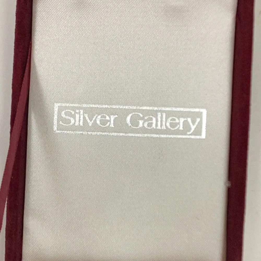 Silver Gallery 1994 Godinger Silver Plated Nutcracker‎ Soldier Set Velvet Box